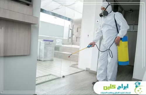 شركة مكافحة النمل الاسود بابوعريش 0550234190 شركة أبراج كلين استخدام تقنيات الرش الحديثة للقضاء على الحشرات في أضيق الزوايا
