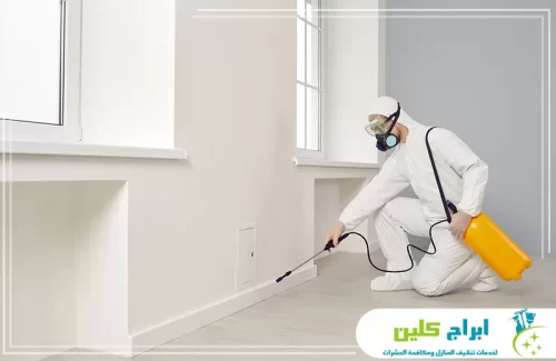 شركة مكافحة الصراصير بصامطة 0550234190 شركة ابراج كلين تغطية شاملة للزوايا والفتحات بأمان تام ووقاية مهنية متكاملة
